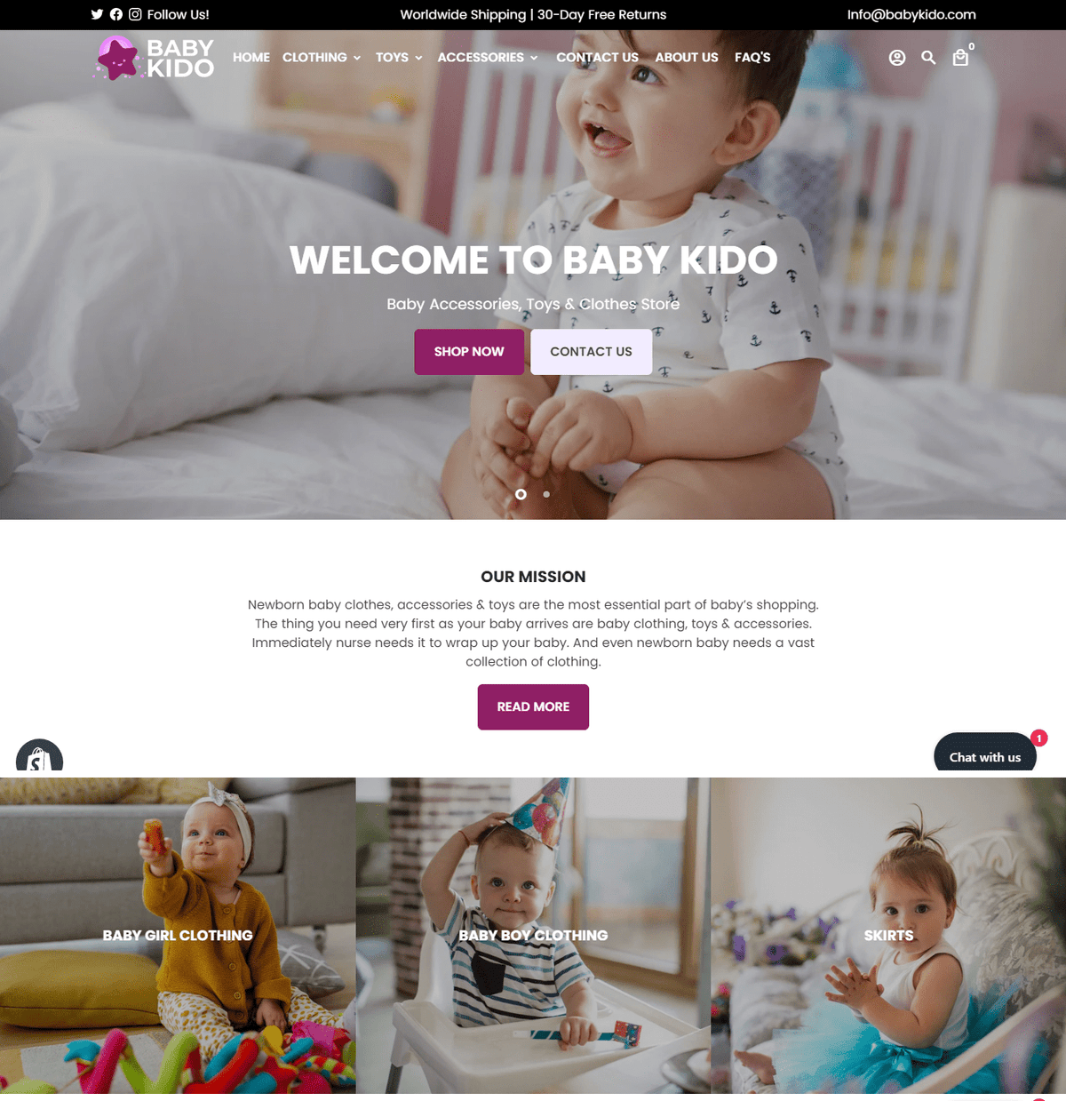 BabyKido ( Baby, Kids, Children Clothing, Toys &amp; Accessories Store)