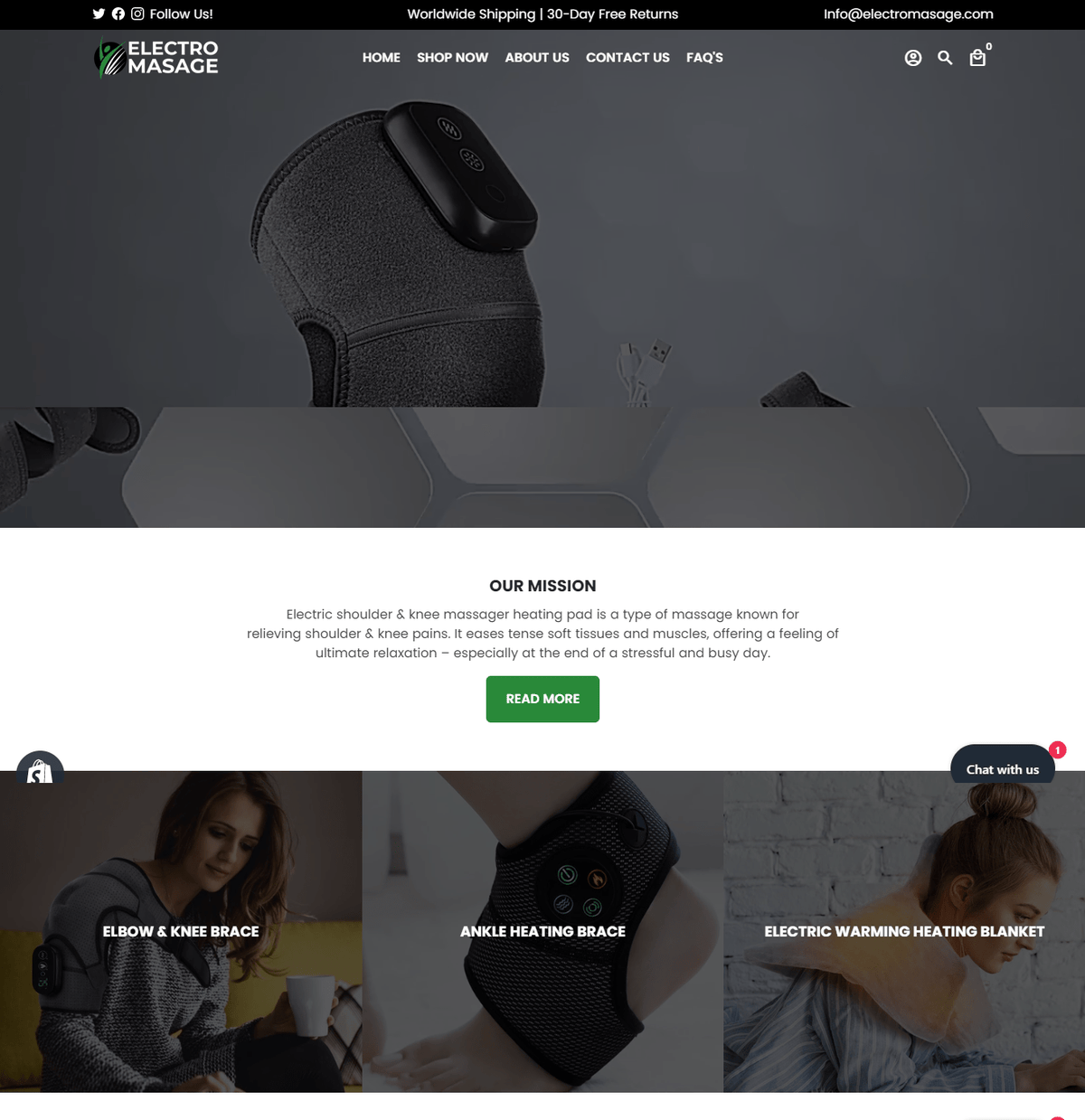 Electromasage ( Heating Brace Massage Store)