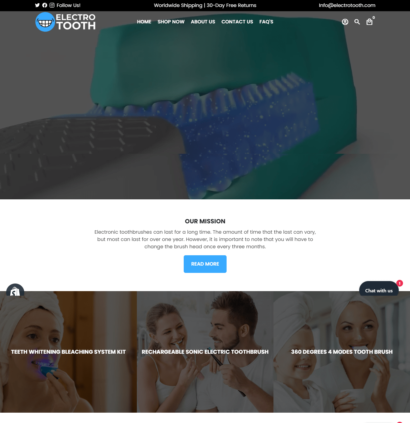 ElectroTooth ( Automatic Toothbrush Store)