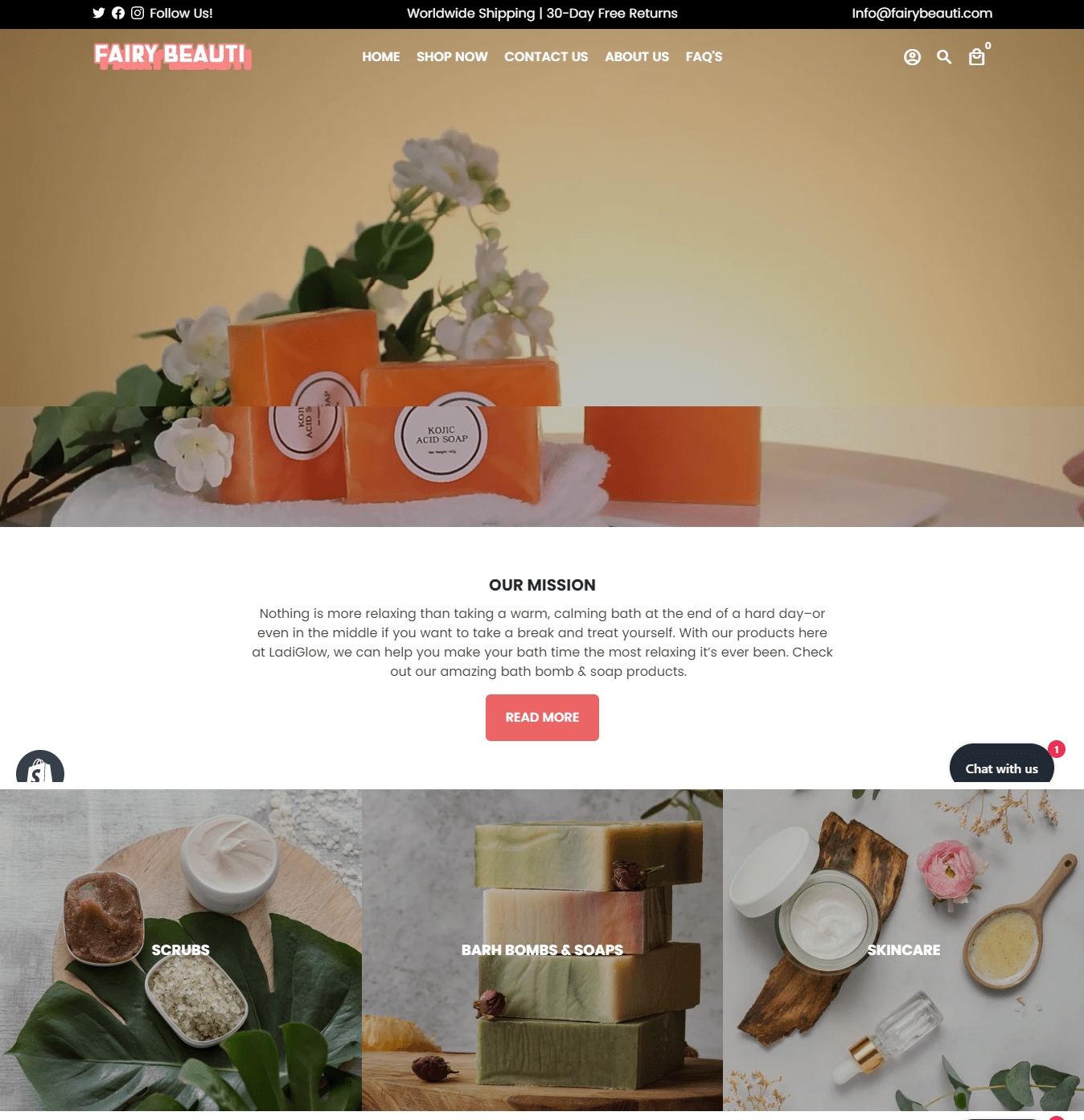 Fairybeauti (  Bath bombs, Soaps & Skincare Store)