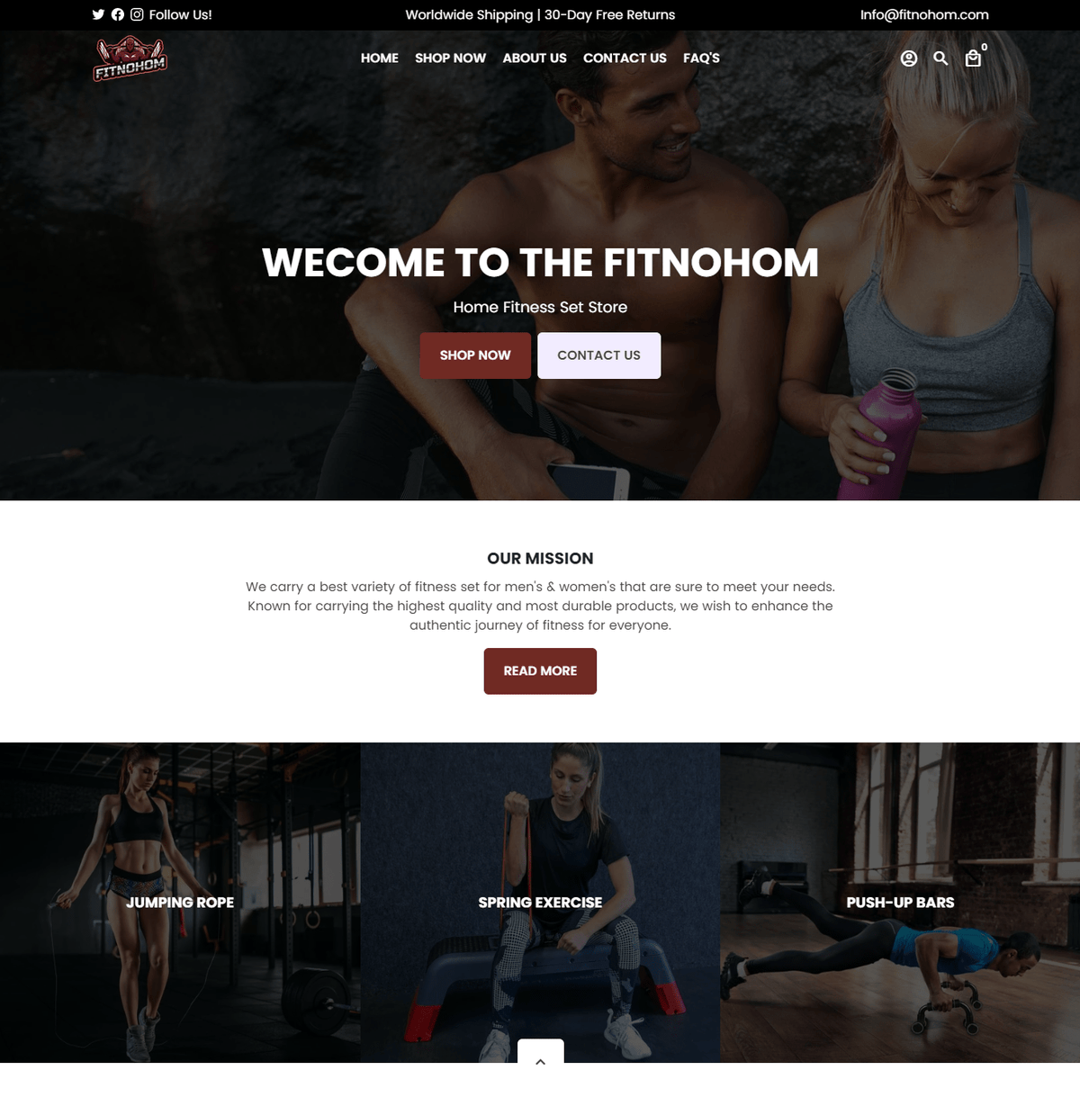 FitnoHom ( Home Fitness Set Store)