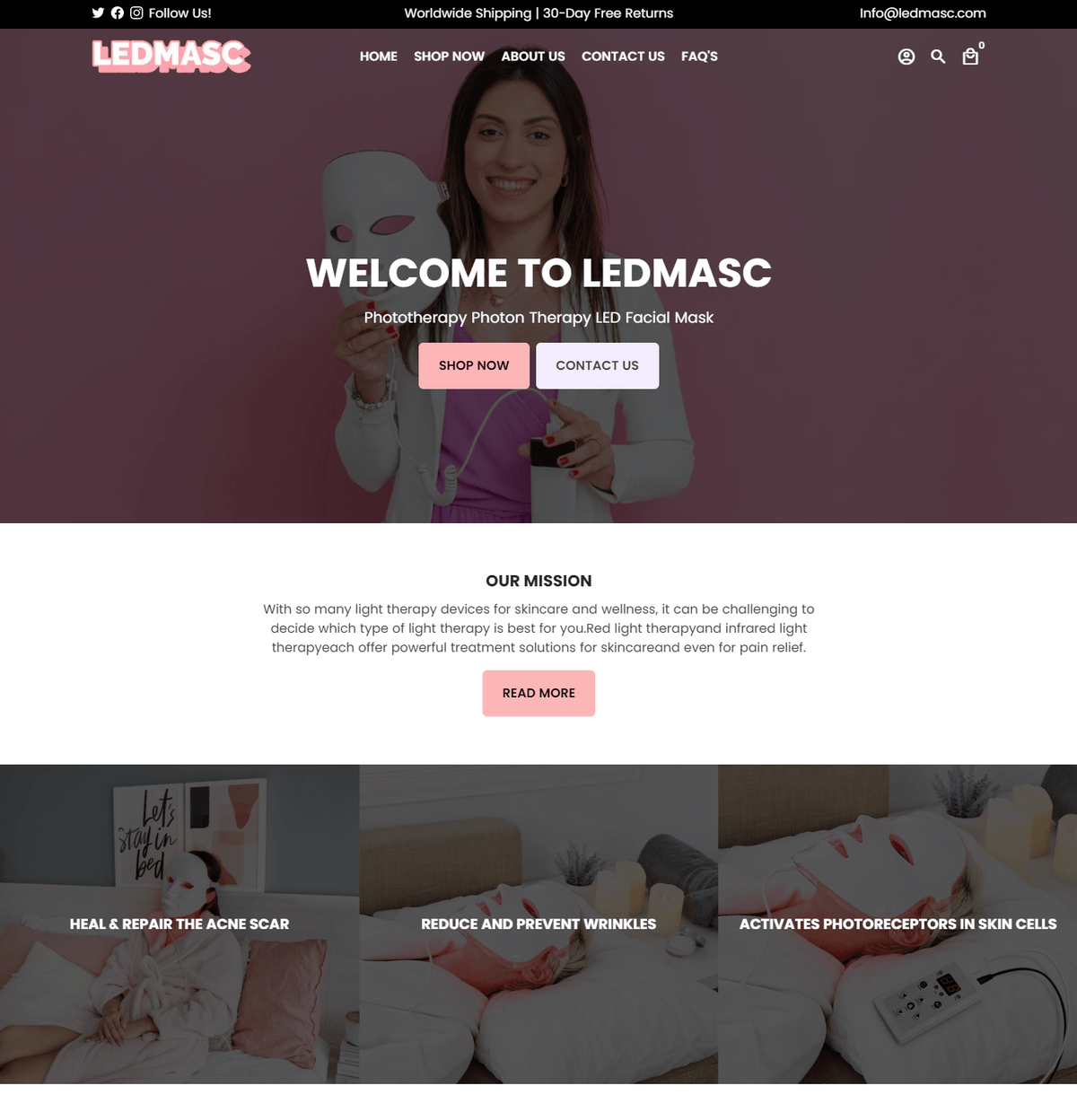 LEDmasc ( LED Face Mask Store)