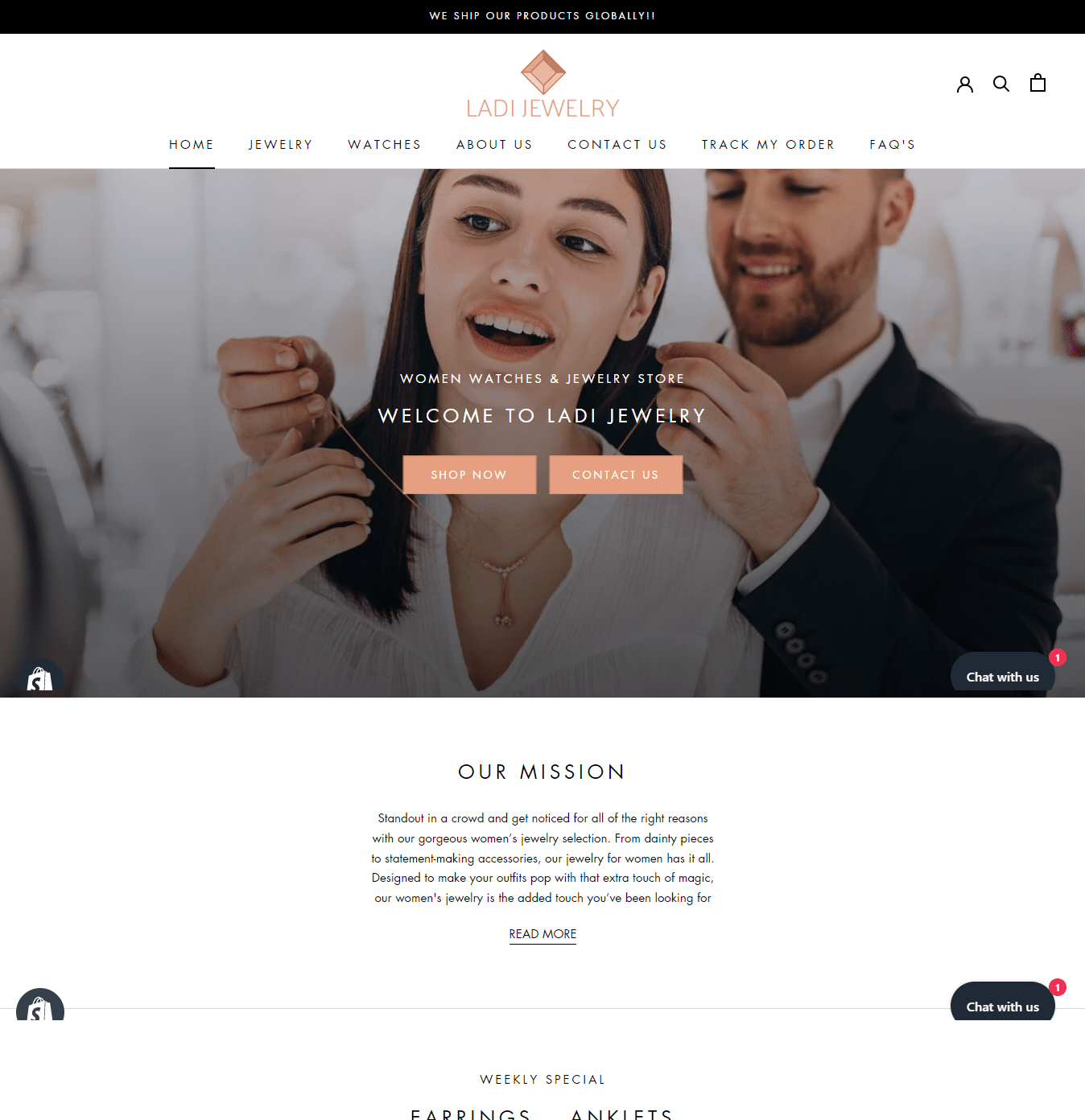 LadiJewelry ( Women Jewelry & Watches Store)